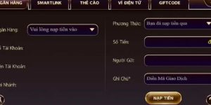 Thao tác nạp tiền V9BET cực đơn giản và chi tiết cho các hội viên